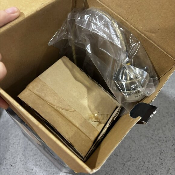 Vintage New In Box Brass Tulip Lamp Gooseneck Retro Floral 80s Rare To Find New! - Picture 6 of 6